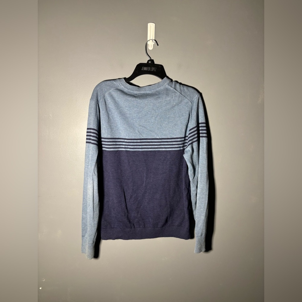Patagonia Yewcrag Striped Crewneck Sweater Mens Size Medium - Picture 2 of 5